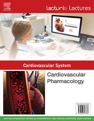 Cover image: Lecturio Lectures - Cardiovascular System: Cardiovascular Pharmacology 1st edition 9780323798686