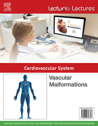 Immagine di copertina: Lecturio Lectures - Cardiovascular System: Vascular Malformations 1st edition 9780323798747