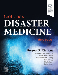 Cover image: Ciottone's Disaster Medicine 3rd edition 9780323809320