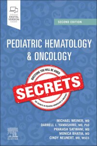 Imagen de portada: Pediatric Hematology & Oncology Secrets 2nd edition 9780323810470