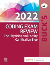 صورة الغلاف: Buck's Coding Exam Review 2022 9780323790321