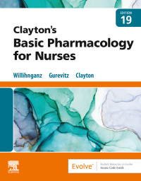 Cover image: Clayton's Basic Pharmacology for Nurses 19th edition 9780323796309