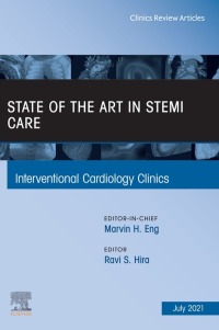 Imagen de portada: State of the Art in STEMI Care, An Issue of Interventional Cardiology Clinics 9780323813839