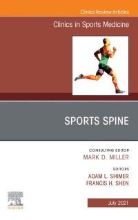 Cover image: Sports Spine, An Issue of Clinics in Sports Medicine 9780323813891