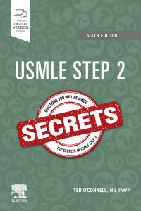 Cover image: USMLE Step 2 Secrets 6th edition 9780323824330