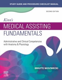 صورة الغلاف: Study Guide for Kinn's Medical Assisting Fundamentals 2nd edition 9780323824552