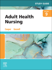 Imagen de portada: Study Guide for Adult Health Nursing 9th edition 9780323812023