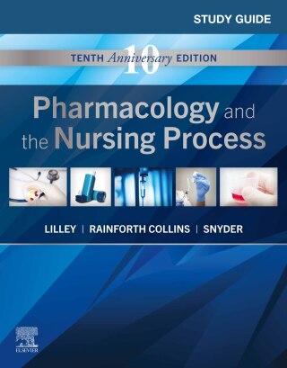 Cover image: Study Guide for Pharmacology and the Nursing Process 10th edition 9780323828024