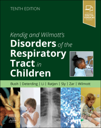 Immagine di copertina: Kendig and Wilmott’s Disorders of the Respiratory Tract in Children 10th edition 9780323829151