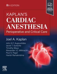 Cover image: Kaplan's Cardiac Anesthesia 8th edition 9780323829243
