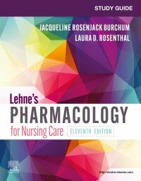 Cover image: Study Guide for Lehne's Pharmacology for Nursing Care 11th edition 9780323829915