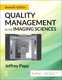 Cover image: Quality Management in the Imaging Sciences 7th edition 9780323832922