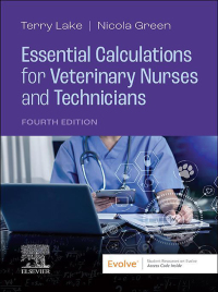 Imagen de portada: Essential Calculations for Veterinary Nurses and Technicians 4th edition 9780702084010