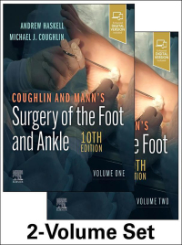 表紙画像: Coughlin and Mann’s Surgery of the Foot and Ankle 10th edition 9780323833844