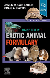 Immagine di copertina: Carpenter's Exotic Animal Formulary 6th edition 9780323833929