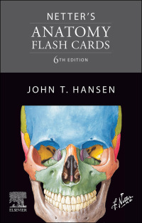 表紙画像: Netter's Anatomy Flash Cards - E-Book 6th edition 9780323834179