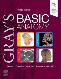 Cover image: Gray's Basic Anatomy 3rd edition 9780323834421