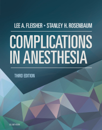 Cover image: Complications in Anesthesia 3rd edition 9781455704118