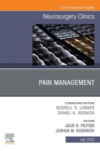 表紙画像: Pain Management, An Issue of Neurosurgery Clinics of North America, E-Book 9780323850179