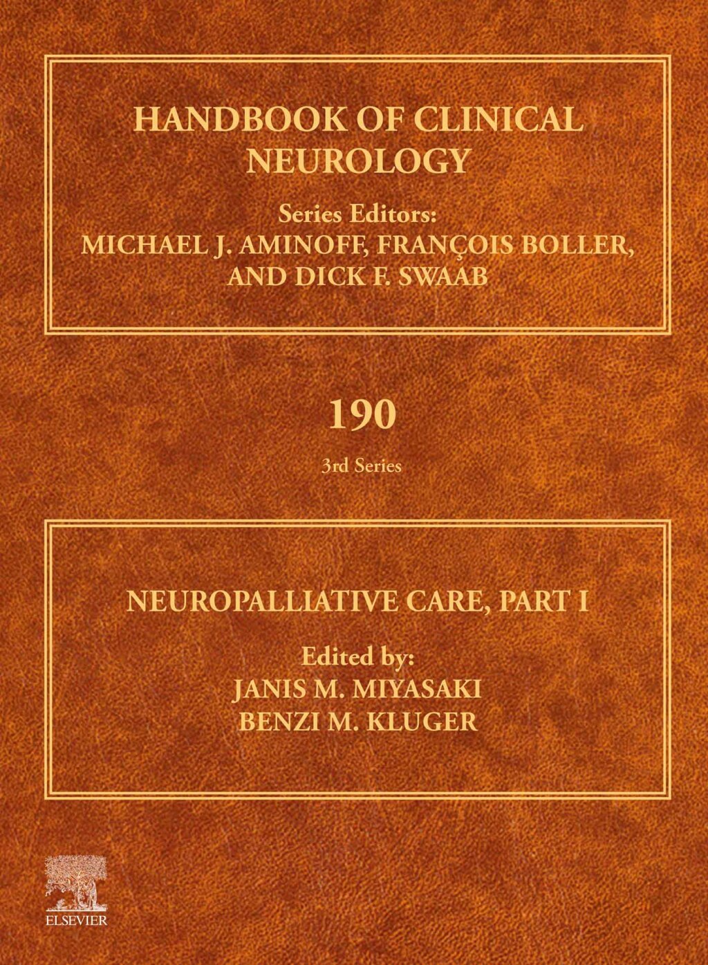 Neuropalliative Care PART I 1st Edition