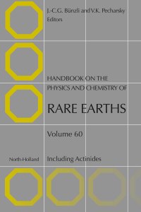 Immagine di copertina: Handbook on the Physics and Chemistry of Rare Earths 9780128246252