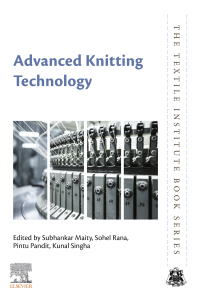 Cover image: Advanced Knitting Technology 9780323855341