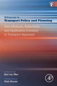 صورة الغلاف: New Methods, Reflections and Application Domains in Transport Appraisal 9780323855594