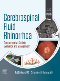 Cover image: Cerebrospinal Fluid Rhinorrhea 1st edition 9780323870726