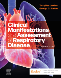 Imagen de portada: Clinical Manifestations & Assessment of Respiratory Disease 9th edition 9780323871501