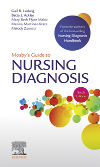 Titelbild: Mosby’s Guide to Nursing Diagnosis, Revised Reprint with 2021-2023 NANDA-I® Updates 6th edition 9780323875110