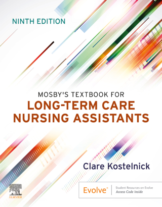 Imagen de portada: Mosby's Textbook for Long-Term Care Nursing Assistants 9th edition 9780323874885
