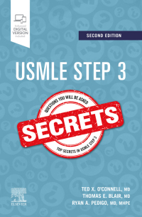 Cover image: USMLE Step 3 Secrets E-Book 2nd edition 9780323878555