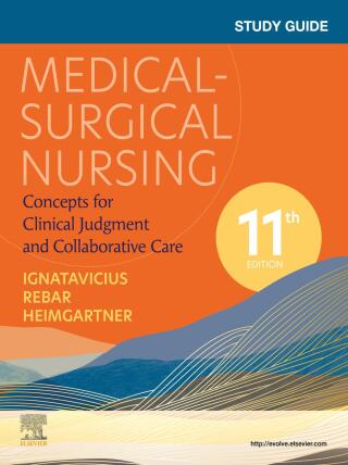 Cover image: Study Guide for Medical-Surgical Nursing 11th edition 9780323878326