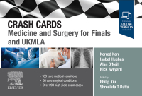 صورة الغلاف: Crash Cards: Medicine and Surgery for Finals 9780323881555
