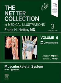 Omslagafbeelding: The Netter Collection of Medical Illustrations: Musculoskeletal System, Volume 6, Part I - Upper Limb 3rd edition 9780323880886