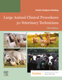 Cover image: Large Animal Clinical Procedures for Veterinary Technicians 5th edition 9780323877886