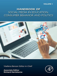 Titelbild: Handbook of Social Media in Education, Consumer Behavior and Politics, Volume 1 1st edition 9780323902373