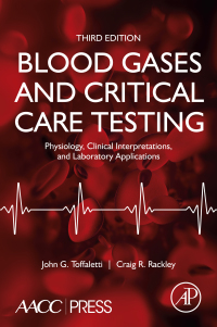 Cover image: Blood Gases and Critical Care Testing 3rd edition 9780323899710