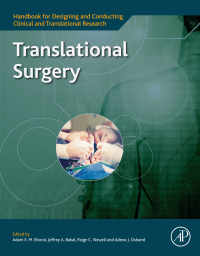 Cover image: Translational Surgery 1st edition 9780323903004