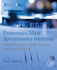 Cover image: Proteomics Mass Spectrometry Methods 1st edition 9780323903950