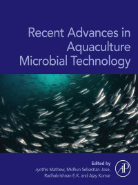 Cover image: Recent Advances in Aquaculture Microbial Technology 1st edition 9780323902618
