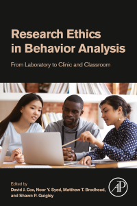 表紙画像: Research Ethics in Behavior Analysis 1st edition 9780323909693