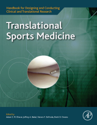 Imagen de portada: Translational Sports Medicine 9780323912594