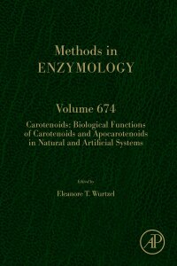 Cover image: Carotenoids: Biological Functions of Carotenoids and Apocarotenoids in Natural and Artificial Systems 9780323913515