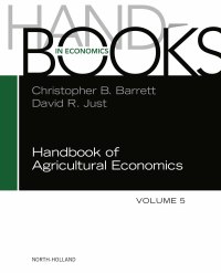 Titelbild: Handbook of Agricultural Economics 9780323915014