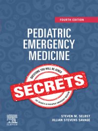 Cover image: Pediatric Emergency Medicine Secrets 4th edition 9780323930338