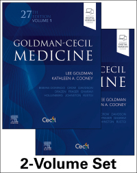 Cover image: Goldman-Cecil Medicine 27th edition 9780323930383