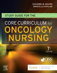 Cover image: Study Guide for the Core Curriculum for Oncology Nursing 7th edition 9780323930529
