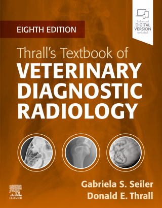 Titelbild: Thrall’s Textbook of Veterinary Diagnostic Radiology 8th edition 9780323932356