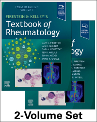 Omslagafbeelding: Firestein & Kelley’s Textbook of Rheumatology 12th edition 9780323935401